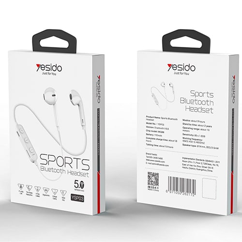 Yesido Sports Bluetooth Handsfree YSP03